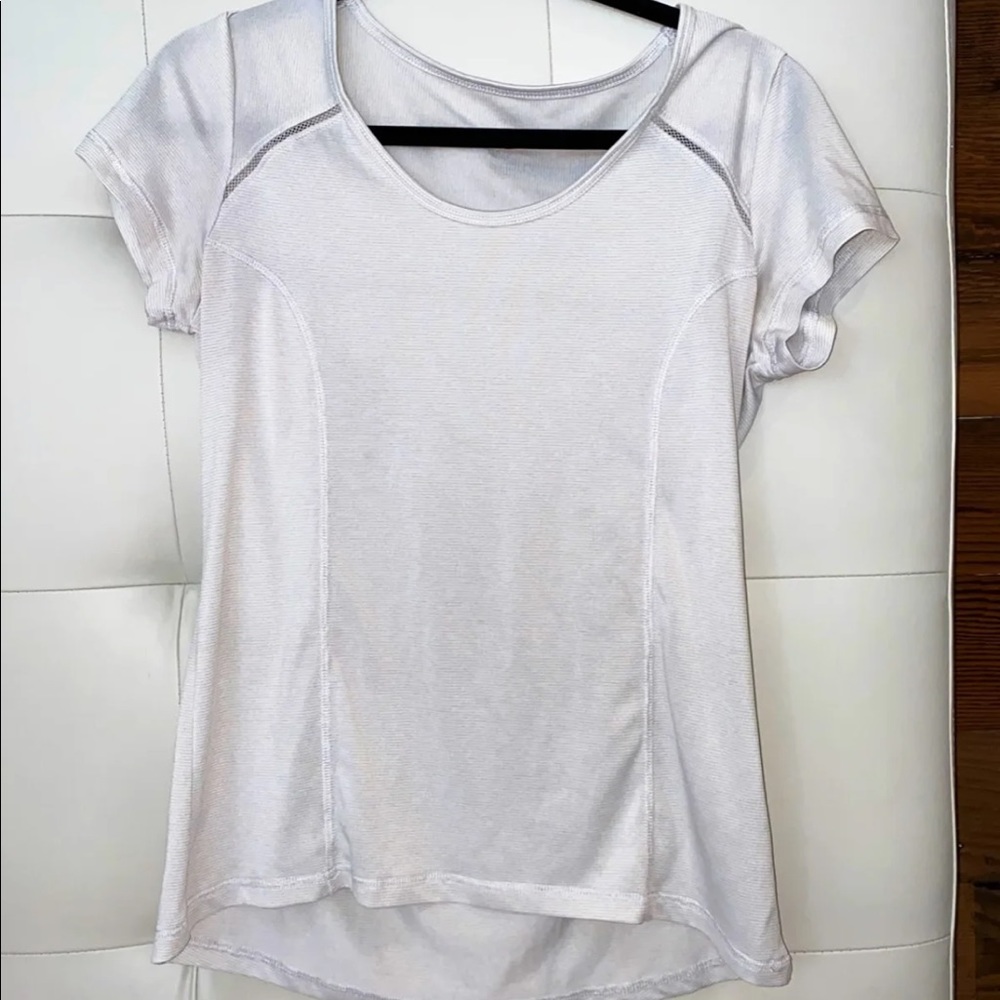 White Workout Top